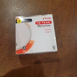Kidde Worry Free i12010S Smoke Alarm 10 Year Battery Backup Hardwired. New
